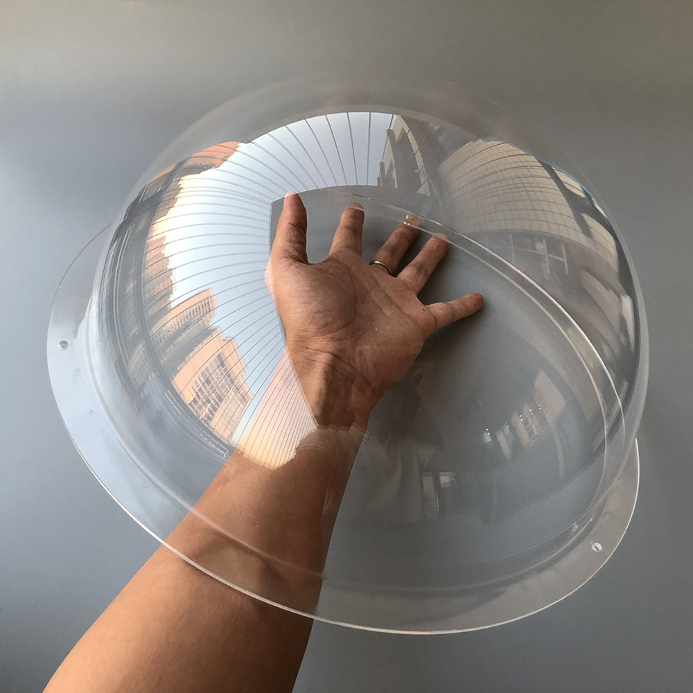 Boîtier de protection en plexiglas pour caméra CCTV, 13.3 pouces, extérieur, étanche, transparent, Globe, verre de grande taille, vidéosurveillance, dôme