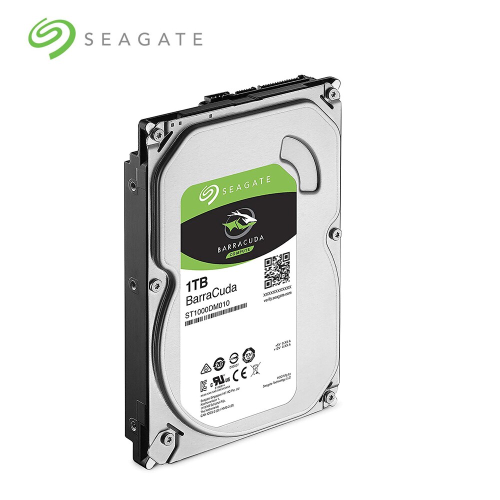 Seagate 1TB Desktop PC HDD SATA 6Gb/s 32MB 7200RPM Cache 3.5-Inch Internal Hard Drive (ST1000DM010)