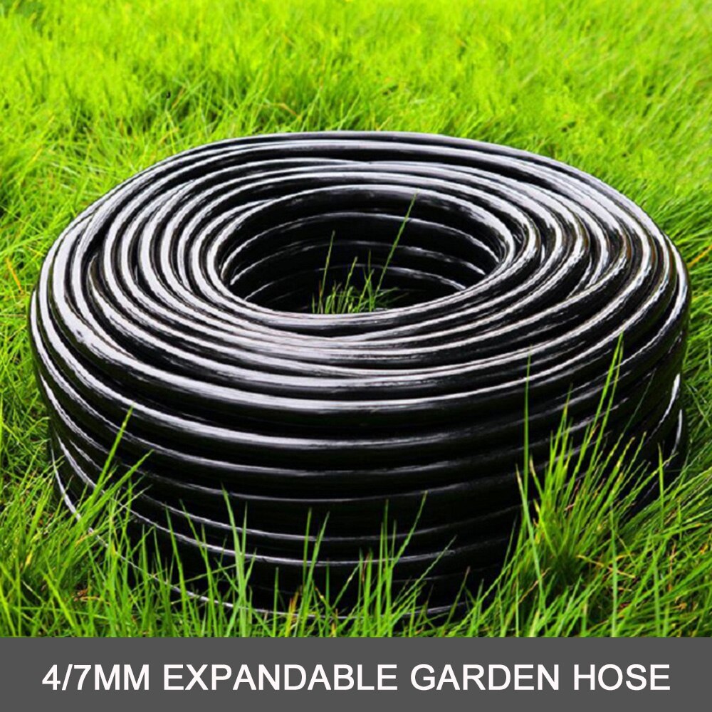 50M tuyau d'arrosage caoutchouc extensible tuyau d'arrosage Flexible tuyau d'eau Premium caoutchouc tuyau d'arrosage 4/7mm accessoires d'arrosage de jardin