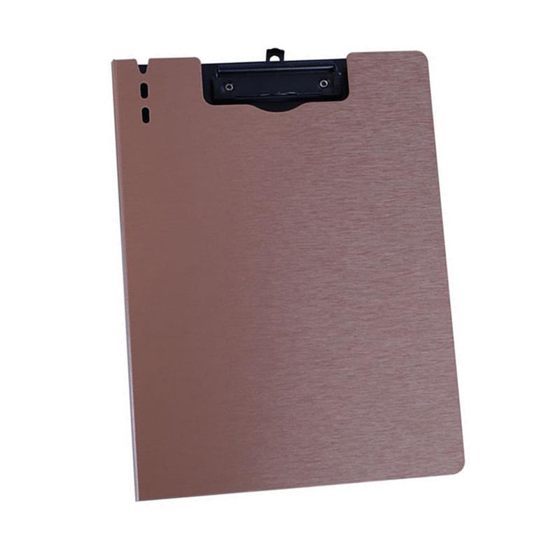 Business Office Folders Plastic File Holder Paper Protector Office Paper Folder (Coffee)