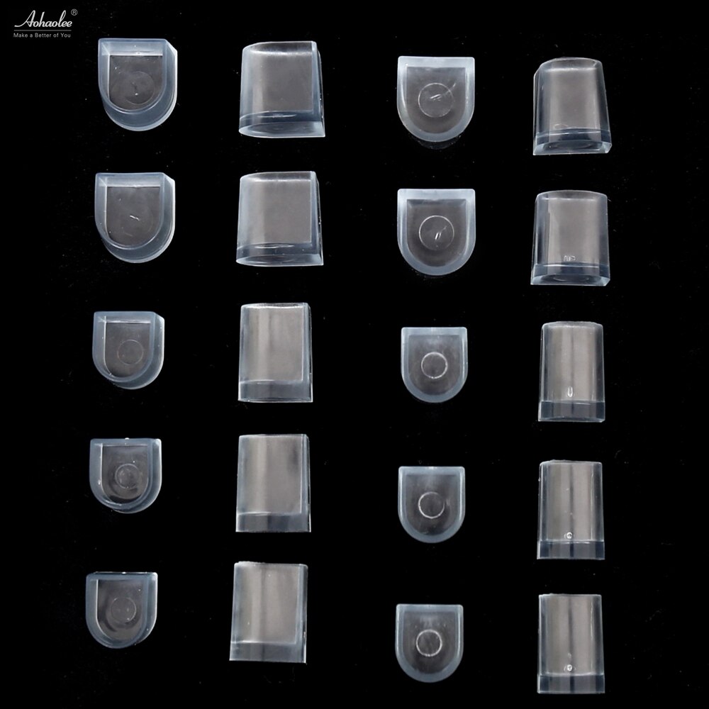 Aohaolee 10 Pairs / Lot Heel Stopper High Heeler No Sinking Shoe Cap Heel Protectors For Bridal Wedding Party And Outdoor Events