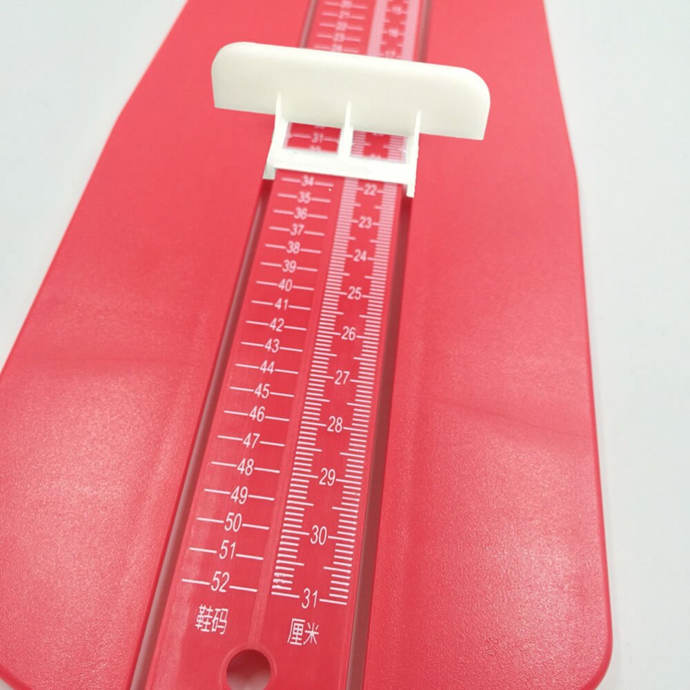 1 Set 2Pcs Foot Sizer Foot Ruler Feet Measure Device Shoe Sizer Foot Width Length Measuring Device Shoe Size Measure Gauge For A