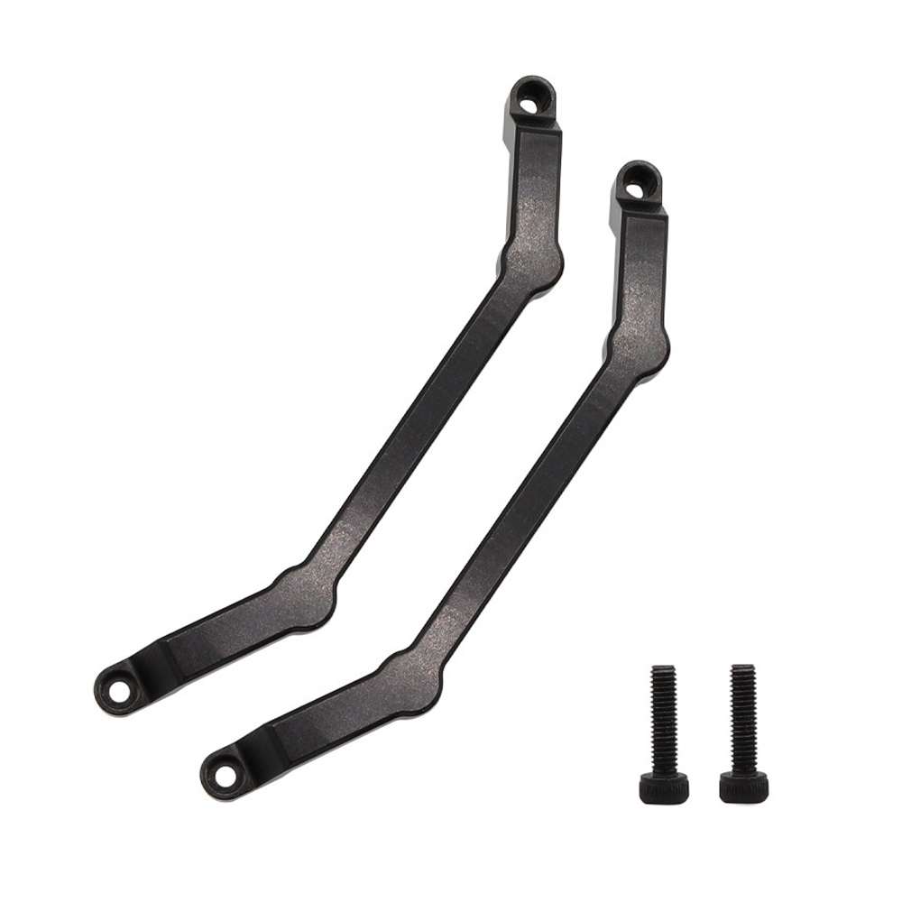 Metal RC Car Body Post Mounts Shell Column For MN128 MN86 MN86S MN86K MN86KS MN G500 1/12 RC Car Upgrade Parts: black