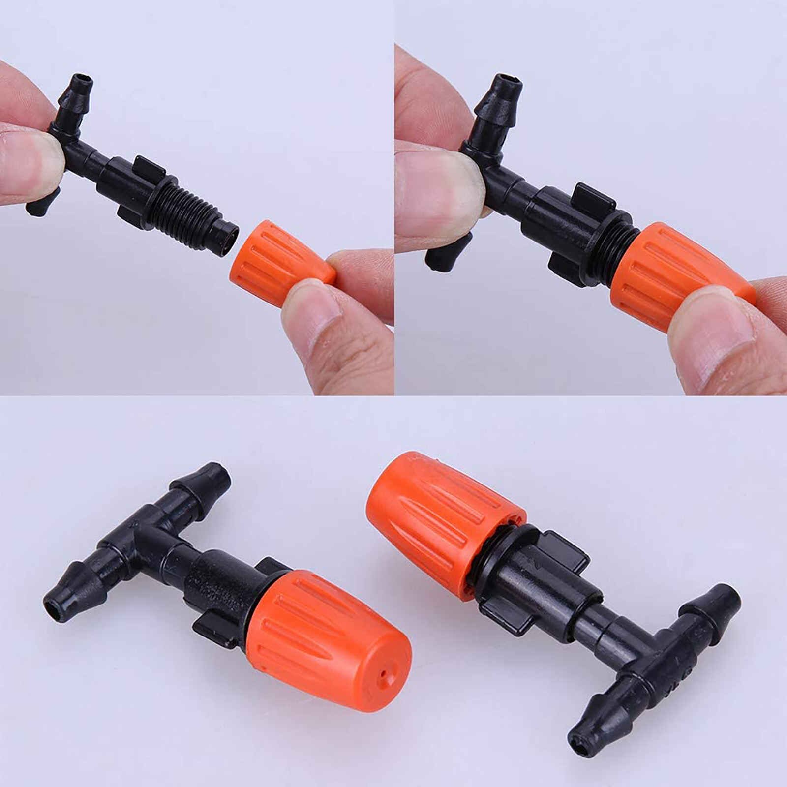 5PCS Drip Irrigation Kit Automatic Watering System Adjustable Sprinkler Household Auto Drip Irrigation Watering System Waterer