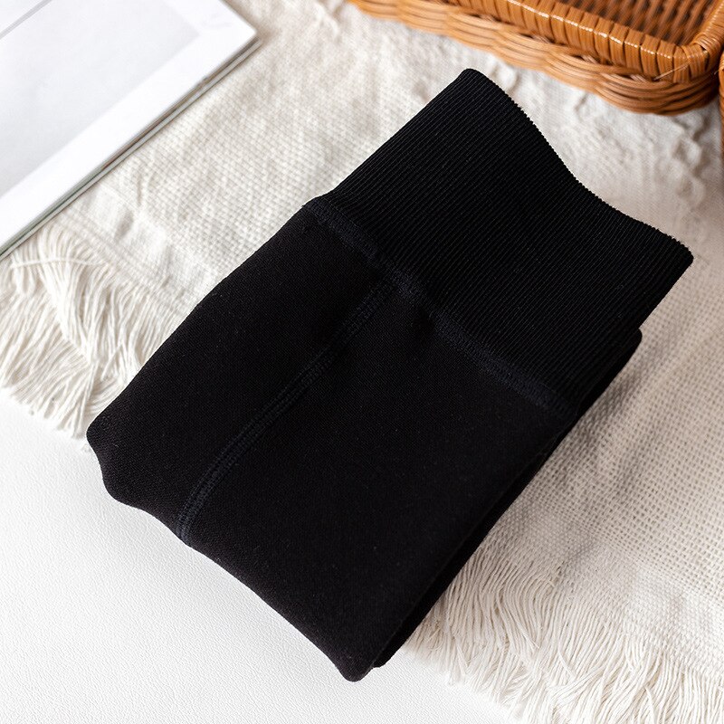 Las niñas de invierno medias para niños grueso de abrigo medias polainas de bebé niña de baile de Ballet de bebé medias de terciopelo los niños medias: black / 145-160cm