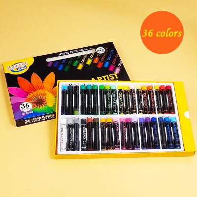 12/18/24/36 colores suaves lápices para colorear de pasteles de óleo conjunto de dibujo para niños artista estudiantes pintura Graffiti suministros de arte escolar: Default Title