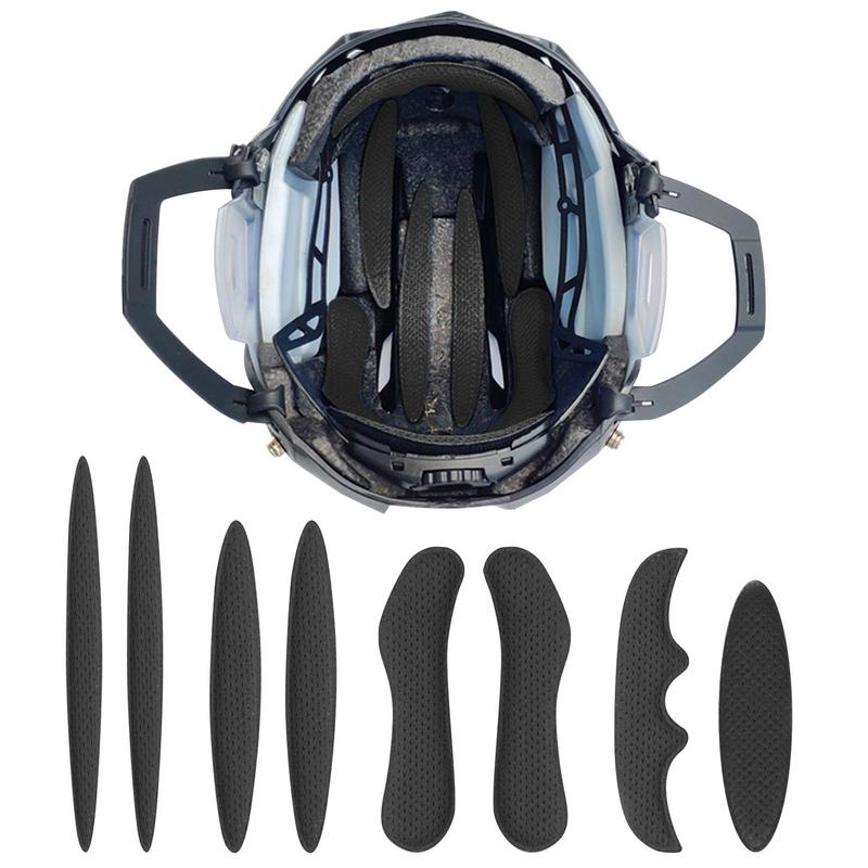 Ciclismo Capacete Inner Pads Kit, Esponja de forro selada para bicicleta, Motocicleta, Capacetes de bicicleta macia, Capacetes