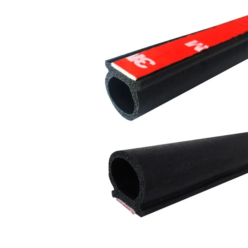 4 meter vorm B P Z Big D autodeurafdichtingsstrip EPDM-rubber Geluidsisolatie Tochtstrip Geluiddichte autodichting Sterke lijm