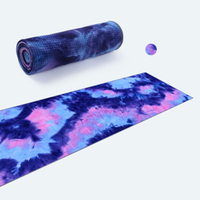 Fitness Handdoek 63*183Cm Gedrukt Yoga Mat Microfiber Antislip Tie-Dye Sport Strand Zwemmen Quick sneldrogende Yoga Winkel Handdoek