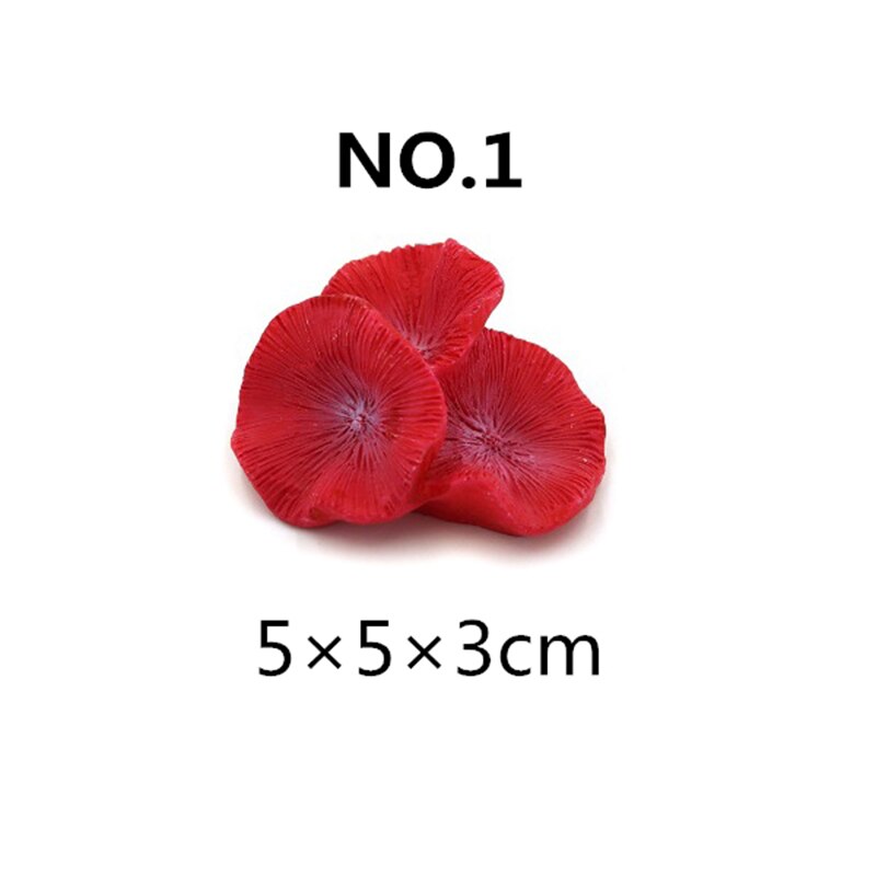 15 Styles Aquarium Artificial Resin Coral Plant Fish Tank Landscaping Decoration Crafts Aquarium Ornaments Decor