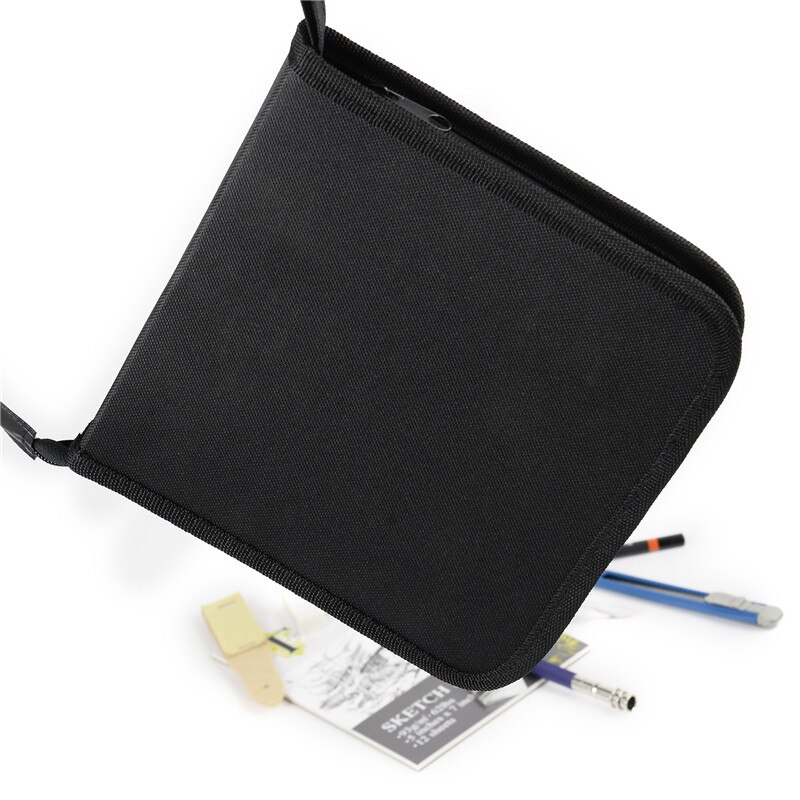 Conda 34Pcs Pencil Set Charcoal Earser Drawing Pencil Sketch Set for Drawing Painting with Carry Bag Sketching Kit