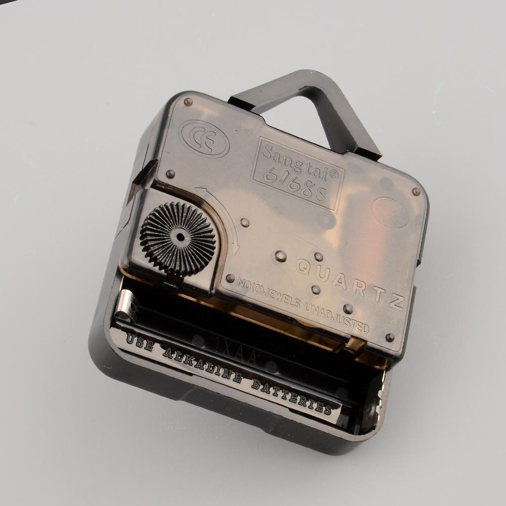 Stille klok quartz uurwerk mechanisme blauwe wijzers vervanging