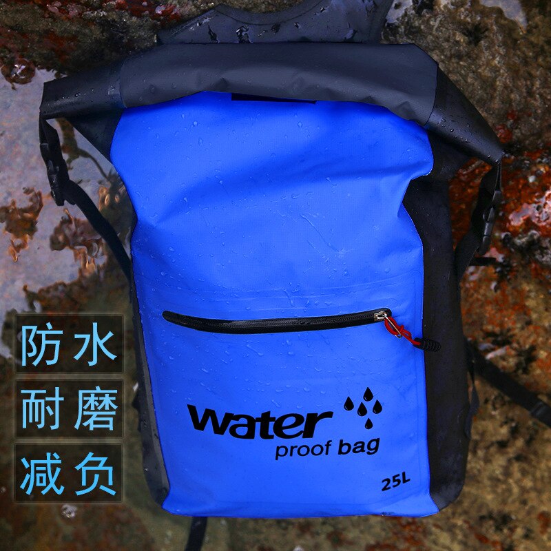 Foldet opbevaringspose strand vandtæt rygsæk udendørs sportstasker naturvandring tør taske pvc vandtæt taske svømning surfing tasker: G