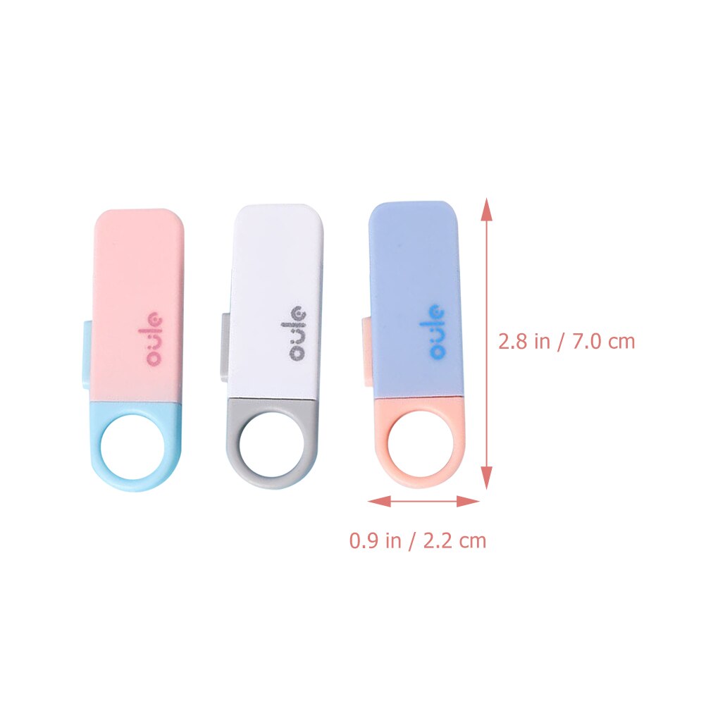 6Pcs Package Portable Opener Retractable Mini Paper Cutter Box Cutting Gadget