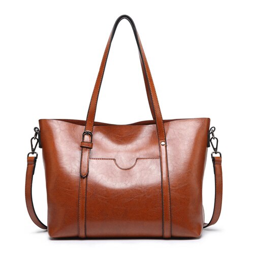 DIDABEAR Vrouwen tas vrouwen Lederen Handtassen Luxe Lady Hand Tassen Vrouwen messenger schoudertas Grote Tote Sac EEN belangrijkste Bolsa: Bruin