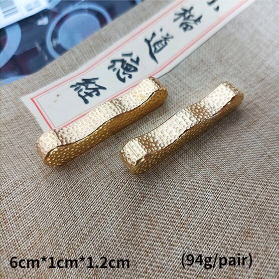 Messing Paperweights Kalligrafie Pen Frame Leerlingen Multifunctionele Creatieve Papier Gewicht Kleine Ornamenten Xuan Papier Paperweights: A2