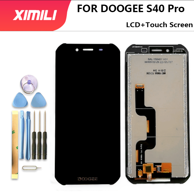 5.2 inch Doogee S60 S60 Lite LCD Display+Touch Screen 100% Original Tested LCD Digitizer Glass Panel Replacement For Doogee S60
