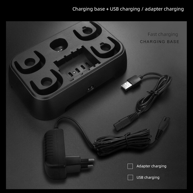 SHINON-Afeitadora eléctrica multifunción 5 en 1 para hombre, máquina de afeitar con hoja de acero ultrafina, resistente al agua, con recarga USB