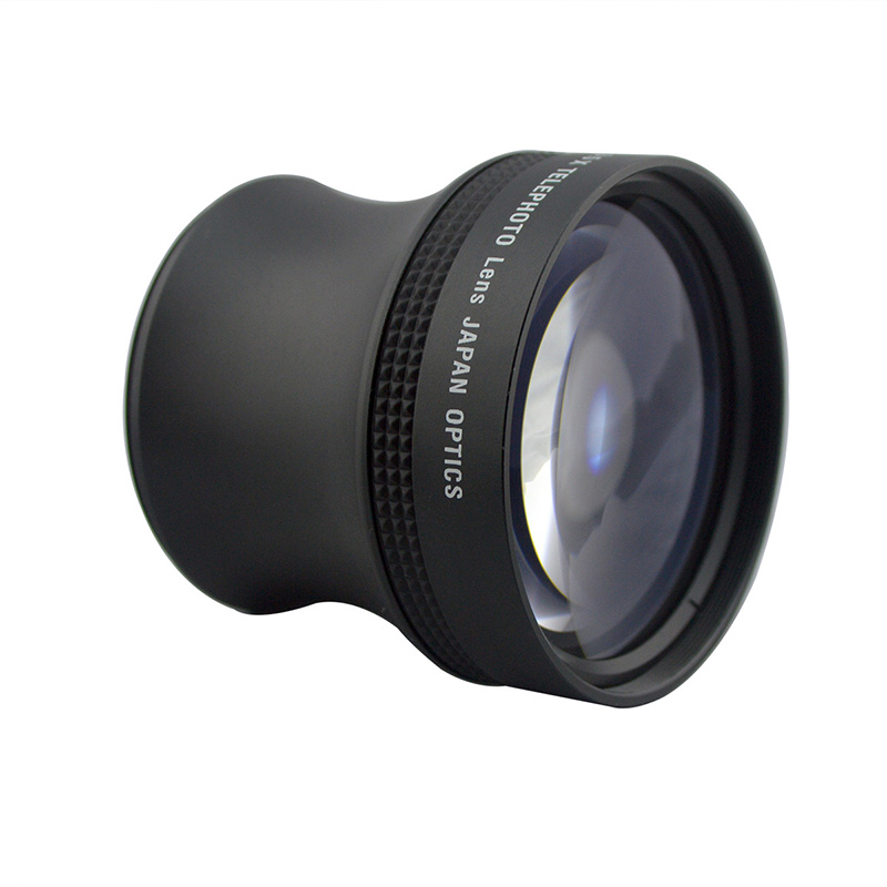 Lightdow 58Mm 3.5x Affliated Lens Metalen Teleconverter Vergroting Telelens Voor Lens Met 58Mm Filter Draad