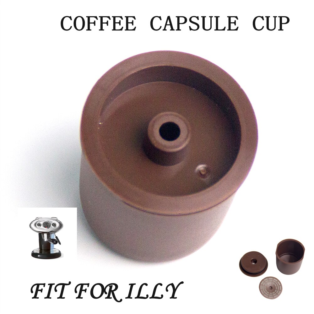 Herbruikbare Iperespresso Capsule Navulbare Koffie Capsulone Cups Compatibel Illy Machines Refill Koffie Filter