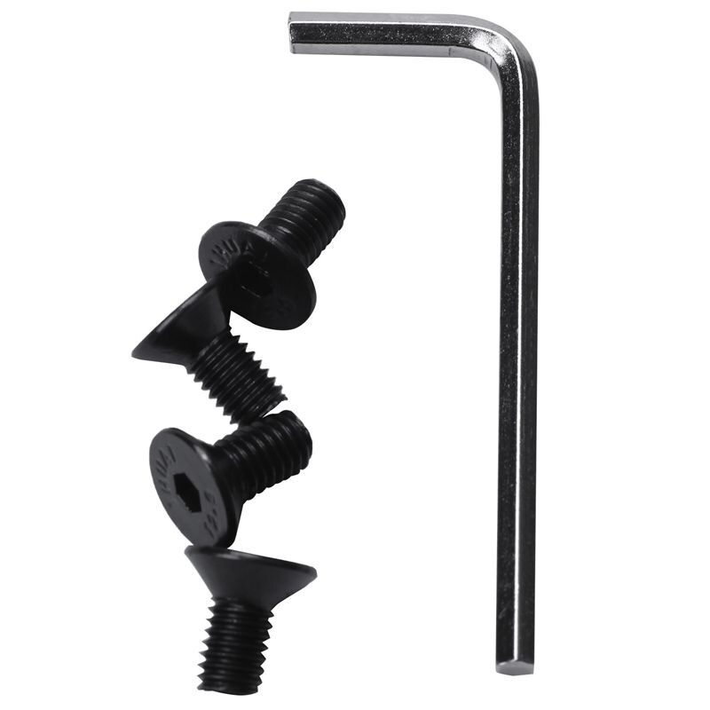 4Pcs Scooter Handlebar Front Fork Tube Screws With Hexagon Handle Replacement Parts Kits For Xiaomi M365 Ninebot Es2 Accessories