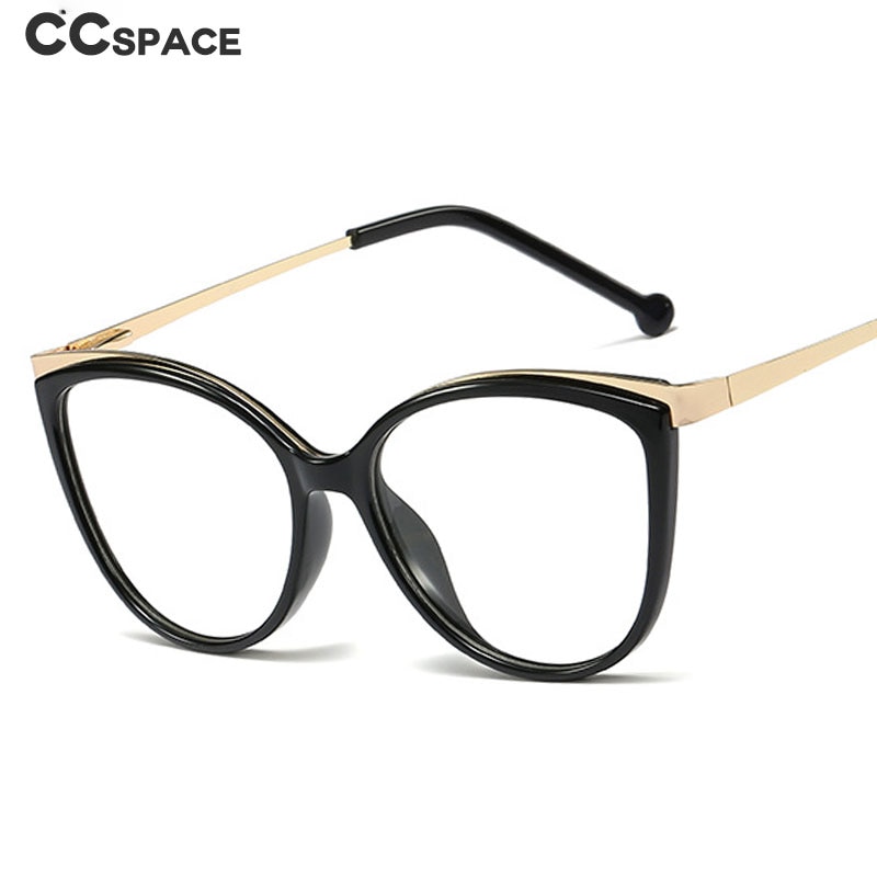 48052 Plastic Titanium Cat Eye Retro Glasses Frames Ultralight Men Women Optical Computer Glasses