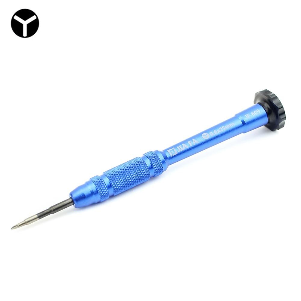 JIAFA JF-609-0.6Y tri-punto 0,6 destornillador de reparación para iPhone X/ 8/ 8P/ 7/ 7P y Apple Watch: Azul