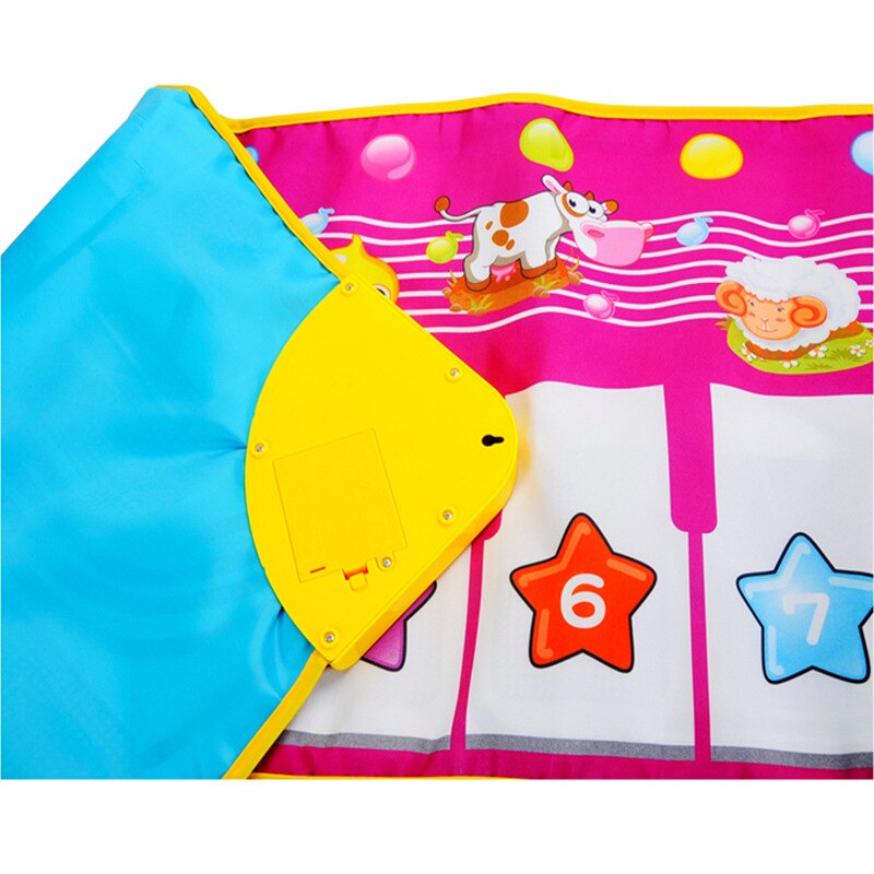 Muzikale Speelmat Met Animal Voice Baby Piano Spelen Tapijt Muziek Game Instrument Vroege Educatief Speelgoed Voor Kinderen