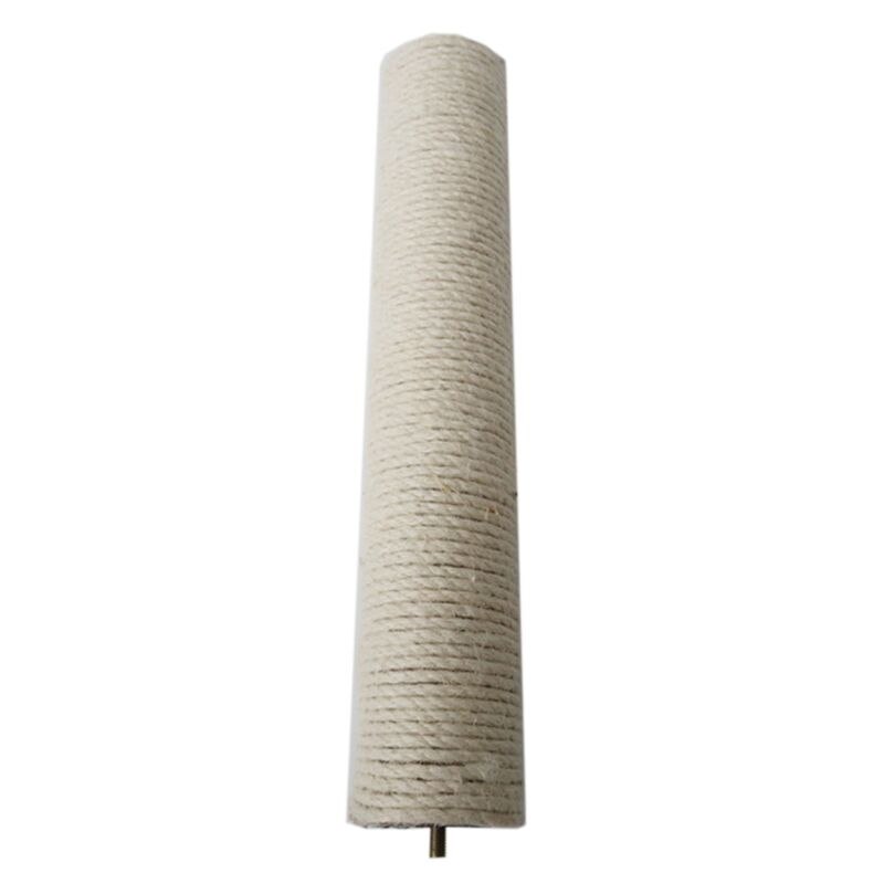 Cuerda de Sisal para reparar, pilar de rascar para gato, almohadilla de rayas de repuesto, Alfombra de juguete, 95AA
