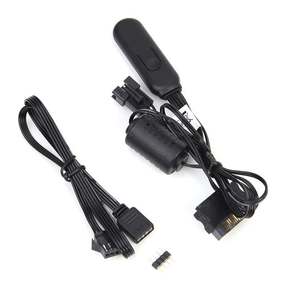 ARGB Controller Remote Control 5V 3Pin 12V 4Pin LED Cool Light Stripe Symphony Edition for PC Case Computer Chassis Cooling Fan