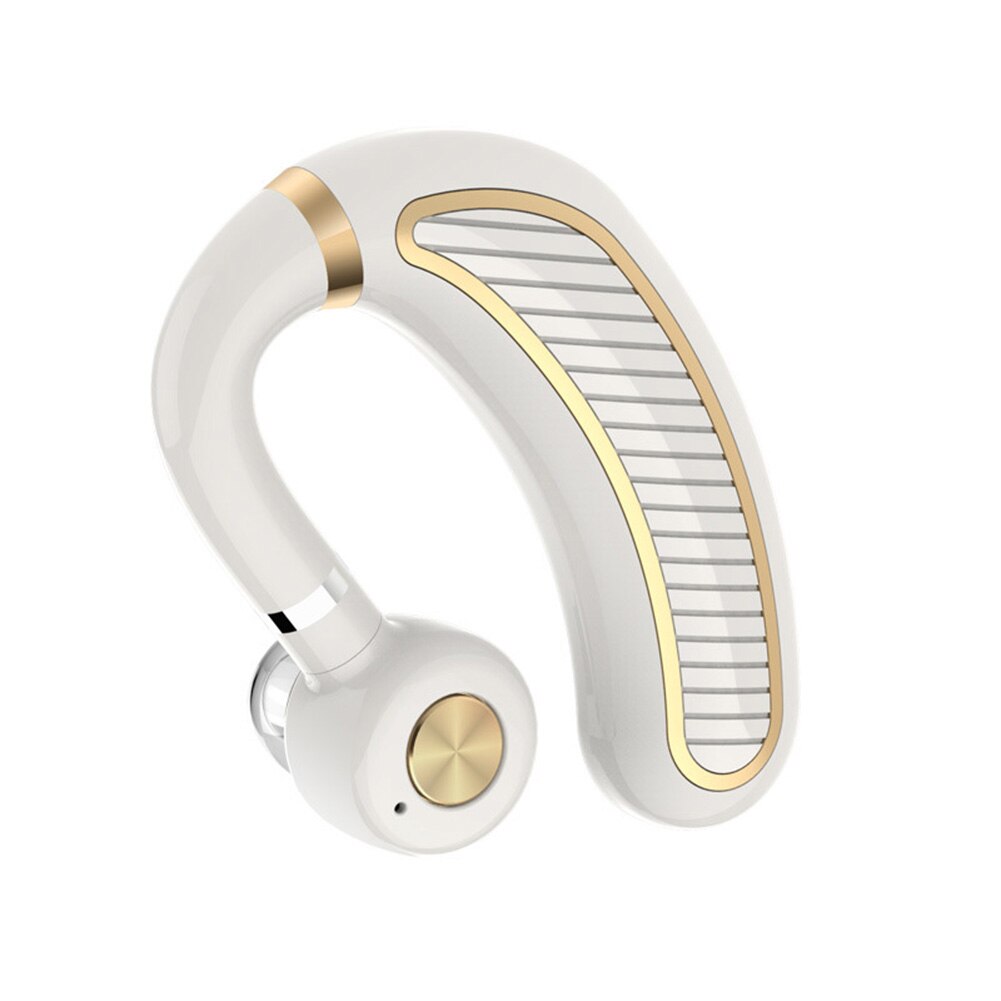 K21 affaires Bluetooth 4.2 casque Sport sans fil écouteur anti-transpiration Fitness Bluetooth écouteurs affaires suspendus oreille casque: WHITE