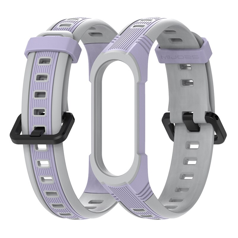 Pulsera para Miband 8 7 6 5 WatchBand para Xiaomi Mi Band 7 5 4 3 pulsera de silicona para Miband 6 7 pulsera NFC Global Band: XXL / Verde