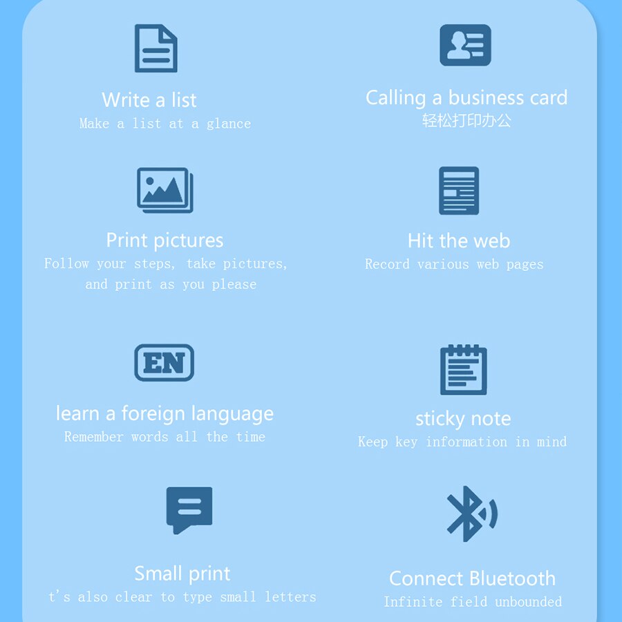 Mini Portable Thermal Printer CAT Print Paper Photo Pocket Thermal Printer 58mm Printing Wireless Bluetooth Android IOS Printers
