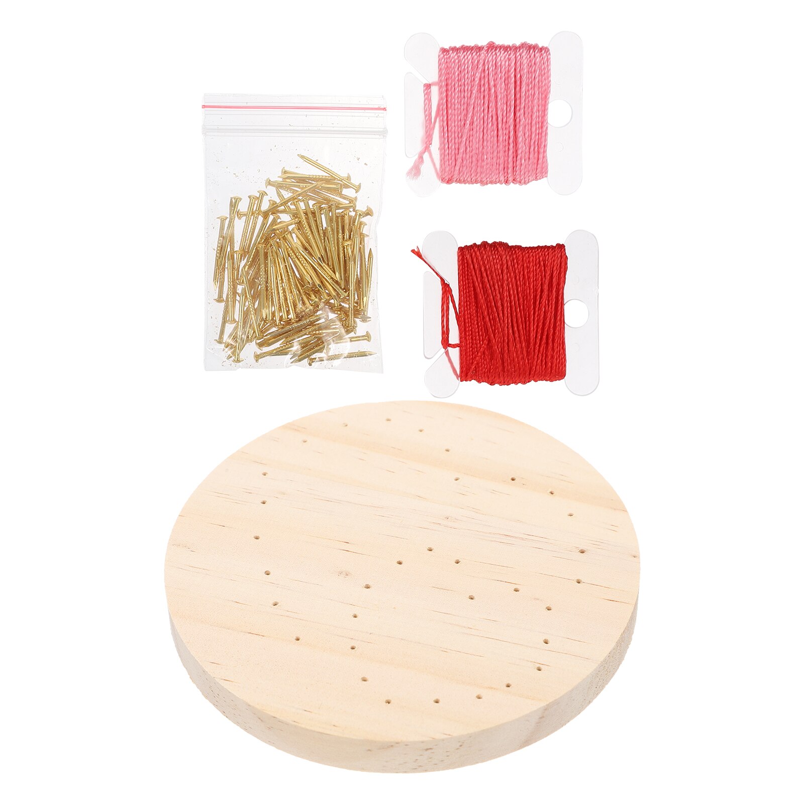 1 Set DIY String Art Kit Handicraft Nail Painting Material Nail Winding Painting For Child Girl: a