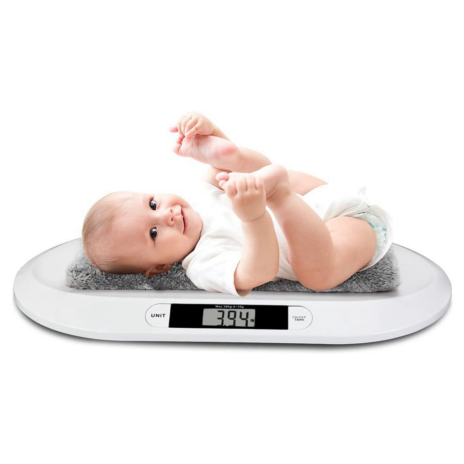 Digital Baby Scale Baby Infant Weighing Scales Max 20KG for Baby Pet Puppies
