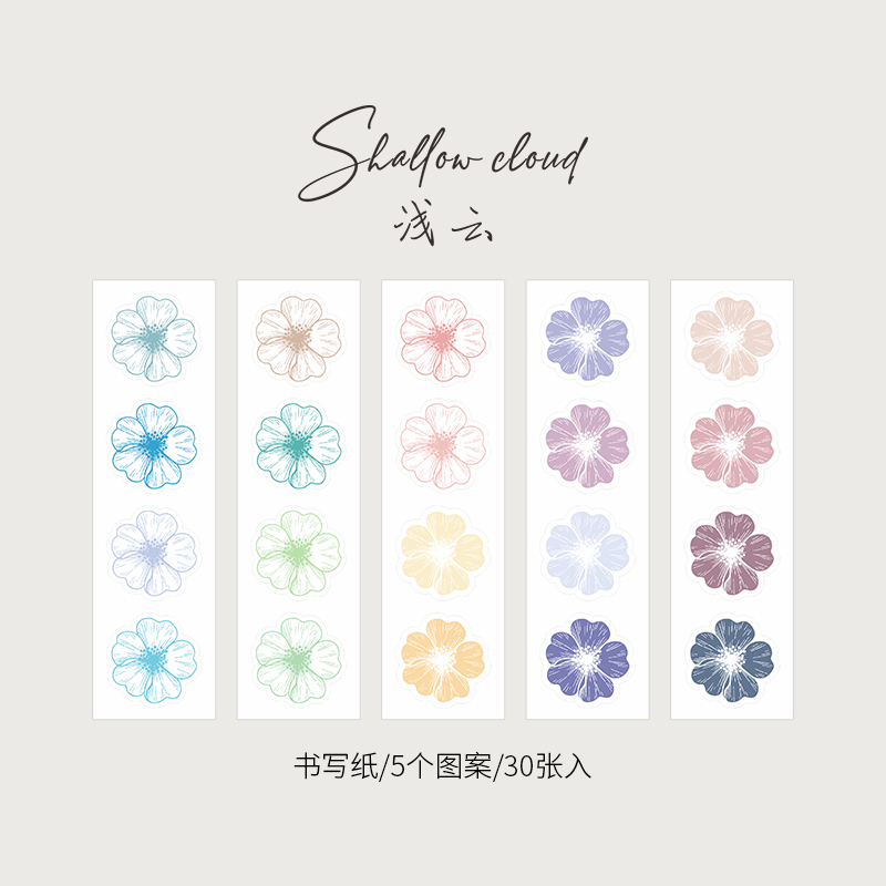 Retro Flower Sticker Book Material Paper Junk Journal Planner Craft Paper Scrapbooking Vintage Decorative DIY Craft Photo Albums: F