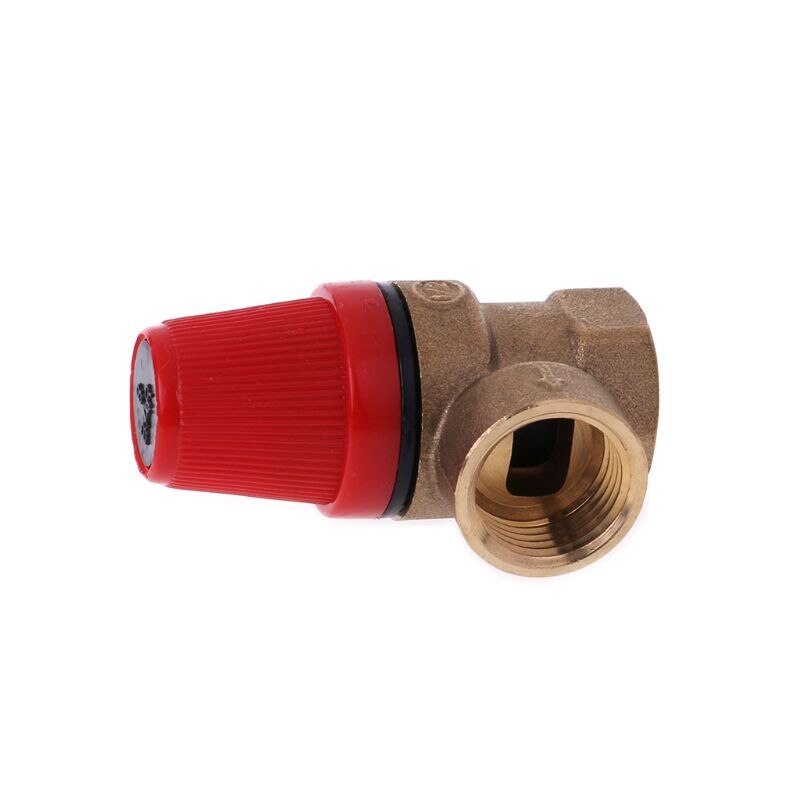 3/5/6/8 Bar Brass Safety Valve Drain Relief Swithch For Solar Water Heater Double Inner Wire