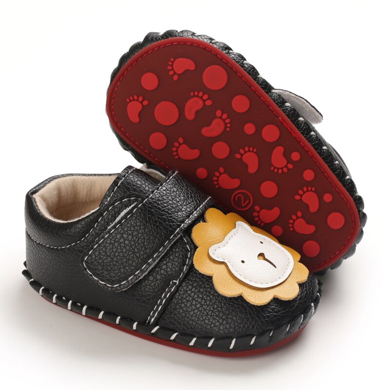 2021 primavera/outono tênis novos sapatos de bebê meninos macio-sola antiderrapante bonito dos desenhos animados sola de borracha sapatos casuais da criança para 0-18m: B266 A / 7-12 meses