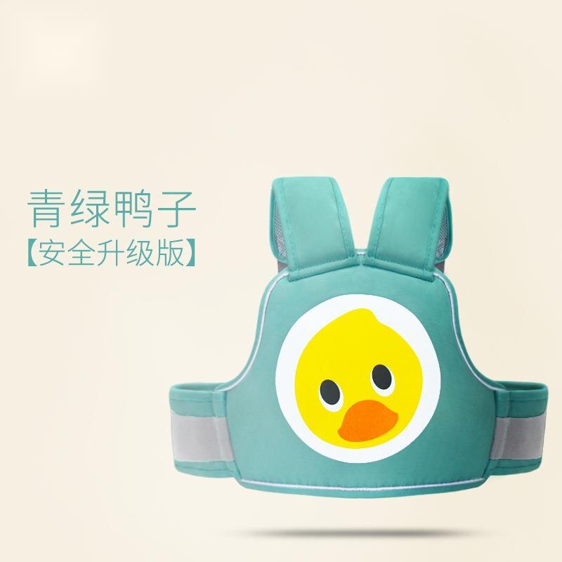 Ceinture de sécurité pour moto pour enfants, protection du dos, gilet réfléchissant, réglable, sangle de transport, harnais
