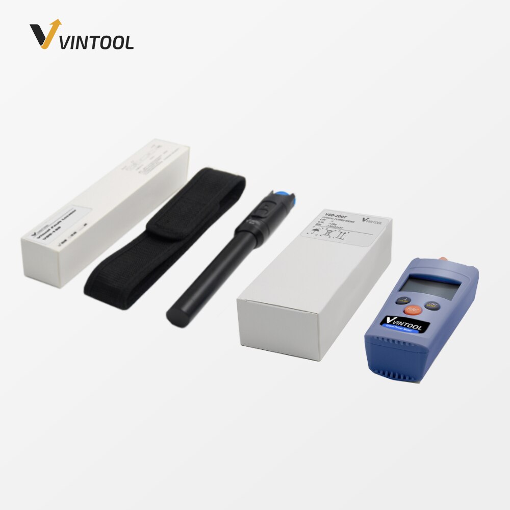 Kit d'outils à fibres optiques 2 en 1 FTTH 10/20/30mW stylo de Test à fibres optiques pour localisateur de défauts visuels et compteur d'énergie optique