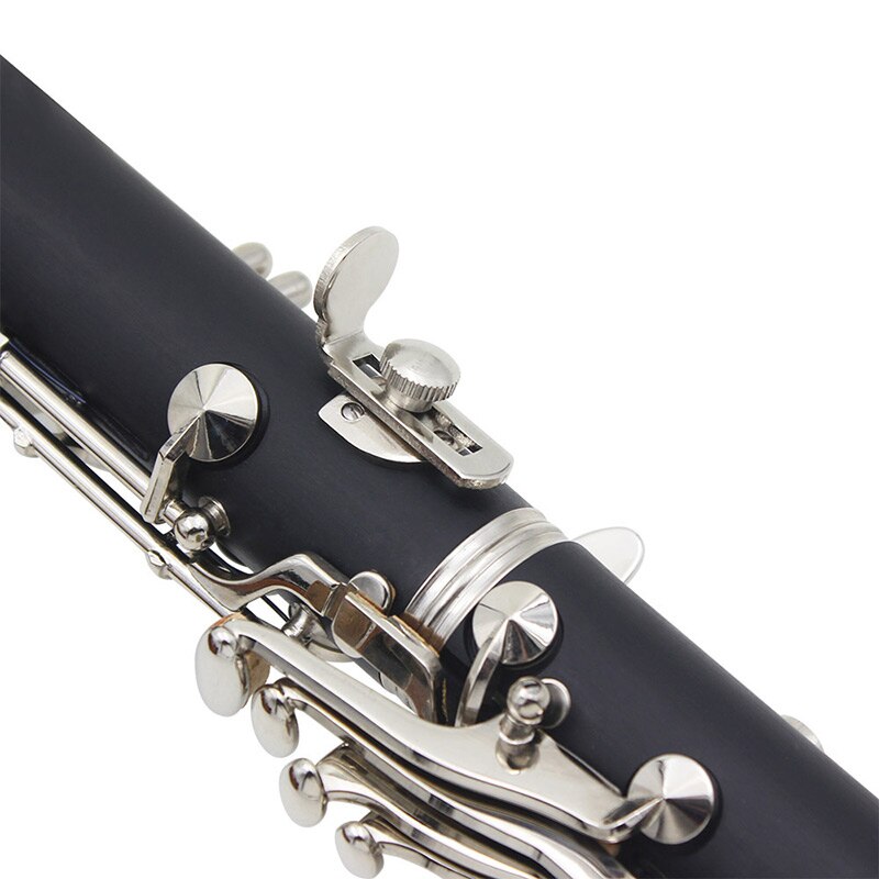 2x Clarinet Thumb Rest - Brass Plated - Replacement Finger Cover for Woodwind Instruments