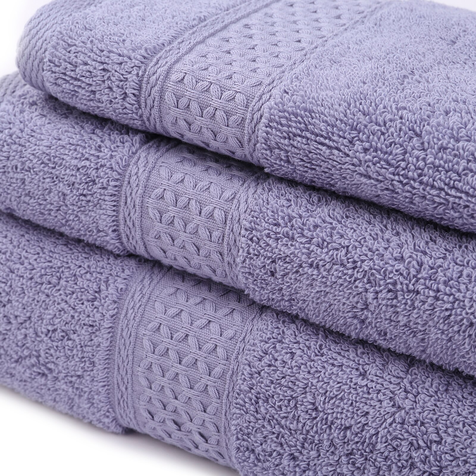 3Pcs Luxe Badhanddoek Set Hotel Zacht Katoen Zeer Absorberend Badkamer Sneldrogend Badstof Handdoeken Voor Hand Gezicht douche