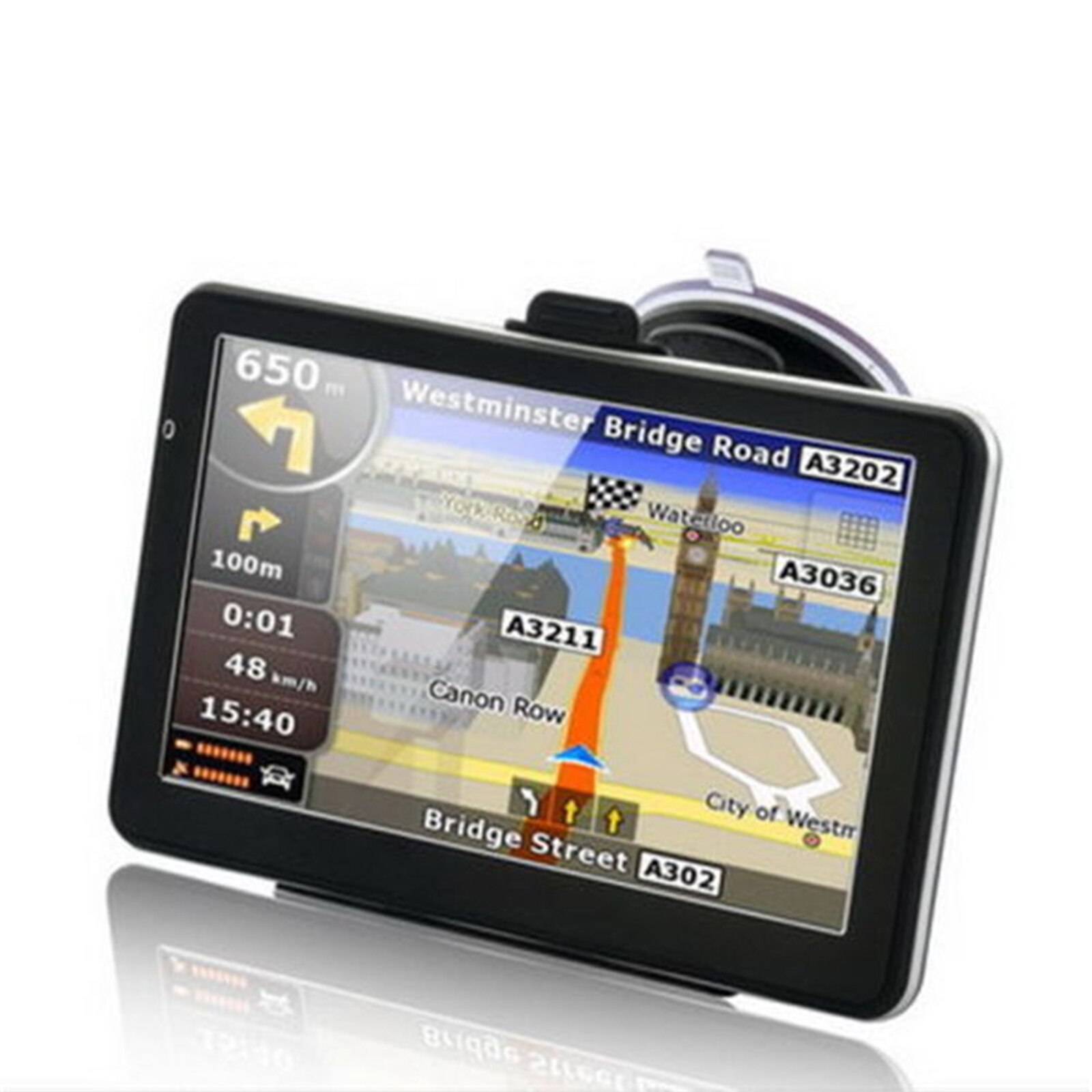 Dispositif de Navigation GPS pour camion et voiture, écran tactile de 7 pouces, 8 go-256 mo, facile à utiliser pendant la conduite
