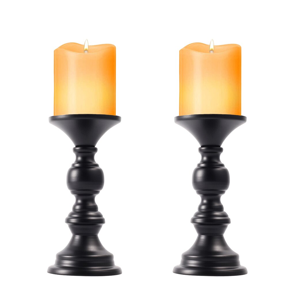 2x Retro Candle Holder Wedding Decoration Modern Candle Holder Centerpiece Candlestick Dining Table Decoration Candle Holders