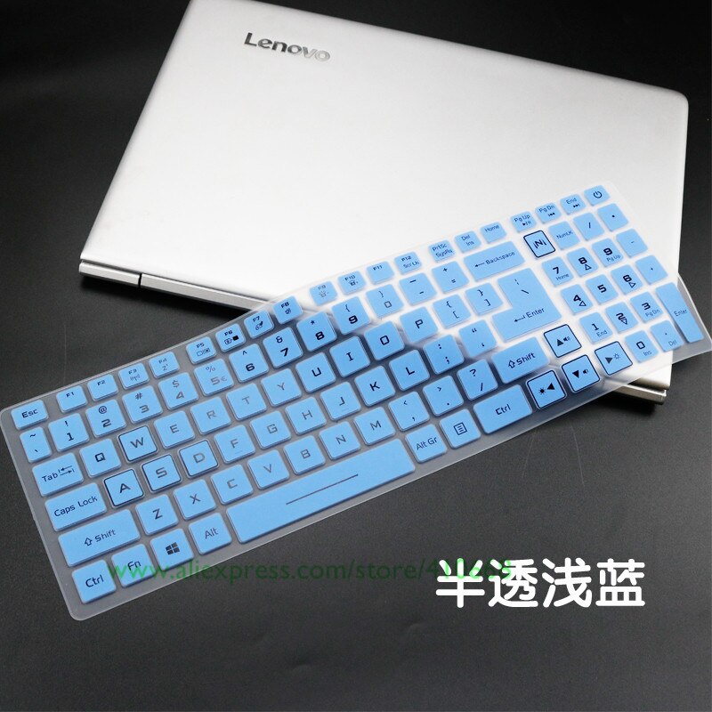 Laptop Keyboard Cover Protector For Acer Aspire Nitro 5 AN515-54 15.6'' / Aspire Nitro 7 AN715 51 17.3'' Predator Gaming AN 515: Blue