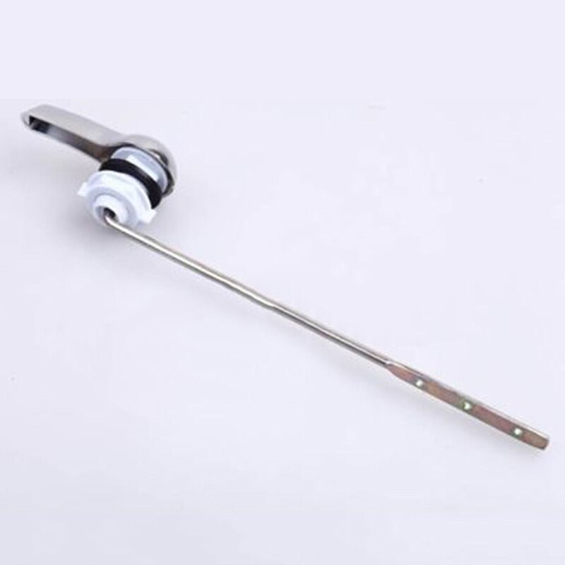 1*Toilet Handle Toilet Switch Universal Toilet Tank Flush Lever Chrome Finish Toilet Handle Fits Suitable For Most Toilets