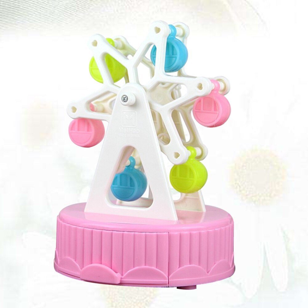 Cartoon Ferris Wheel Box Rotating Box Decorations for Kids Children )