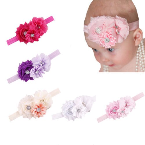 Baby Bloem Hoofdband verjaardagsfeestje Haarbanden Handgemaakte DIY Hoofddeksels Haar accessoires voor Kinderen Pasgeboren