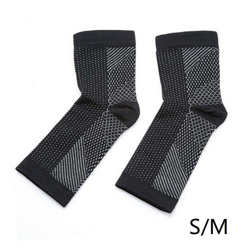 1pc enkelbrace ondersteuning yoga enkel enkelbrace sokken magnetische voetondersteuning compressiekous plantaire fasciitis sok veiligheid: S tot m
