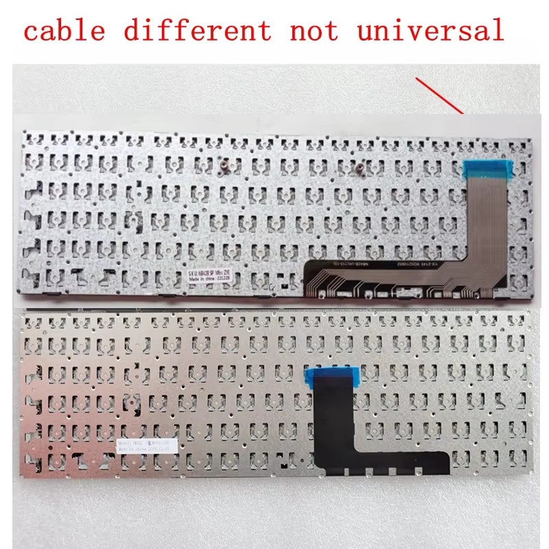 UK English Laptop Keyboard For Lenovo IdeaPad 110-15ISK 110-17ACL 110-17IKB V110-17ISK 110-15 110-15AST 110-15IAP 110-15IKB